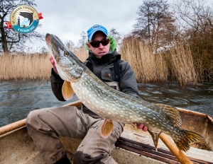 pike flyfishing denmark fishing lodge